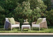Outdoor seating by Kravet X Brown Jordan