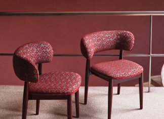 The Virgola chairs by Chiara Andreatti for Fendi Casa