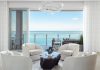 Island Calm on Siesta Key A seating area off the main living room reveals the residence’s spectacular views of the Gulf of Mexico. “We didn’t want to compete with the vistas, so one of our main challenges was to establish a refined color palette that wouldn’t veer toward being too white or too sterile,” says designer Carrie Riley. “Our inspiration came from the natural surroundings, mainly the sand and the ocean, which we reflected in our color and texture selections.”